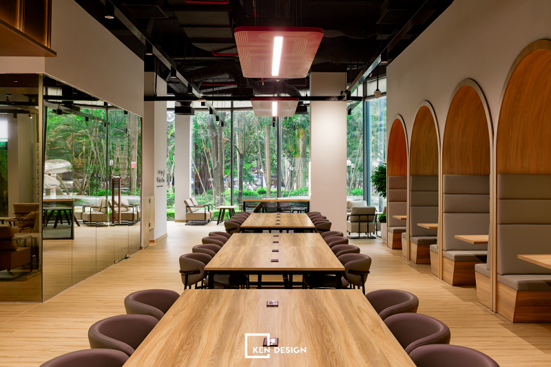 Thi công cafe coworking Flow Haus tại Lê Văn Lương